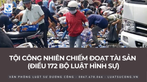 công nhiên chiếm đoạt tài sản, vpls dương công