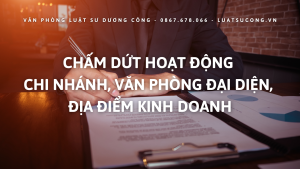 chấm dứt hoạt động