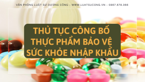 thực phẩm bảo vệ sức khỏe, vpls dương công