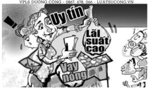 Tội cho vay lãi nặng