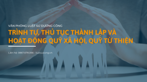 thành lập quỹ