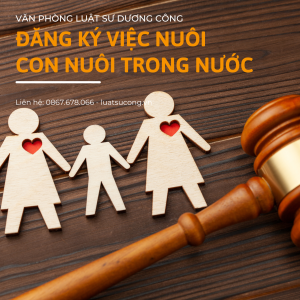 nhận nuôi con nuôi